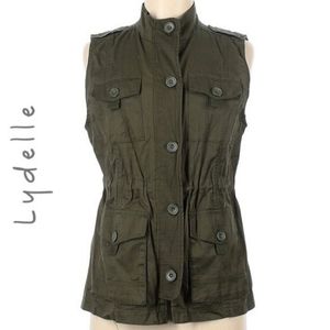 Lydelle | army green utility vest